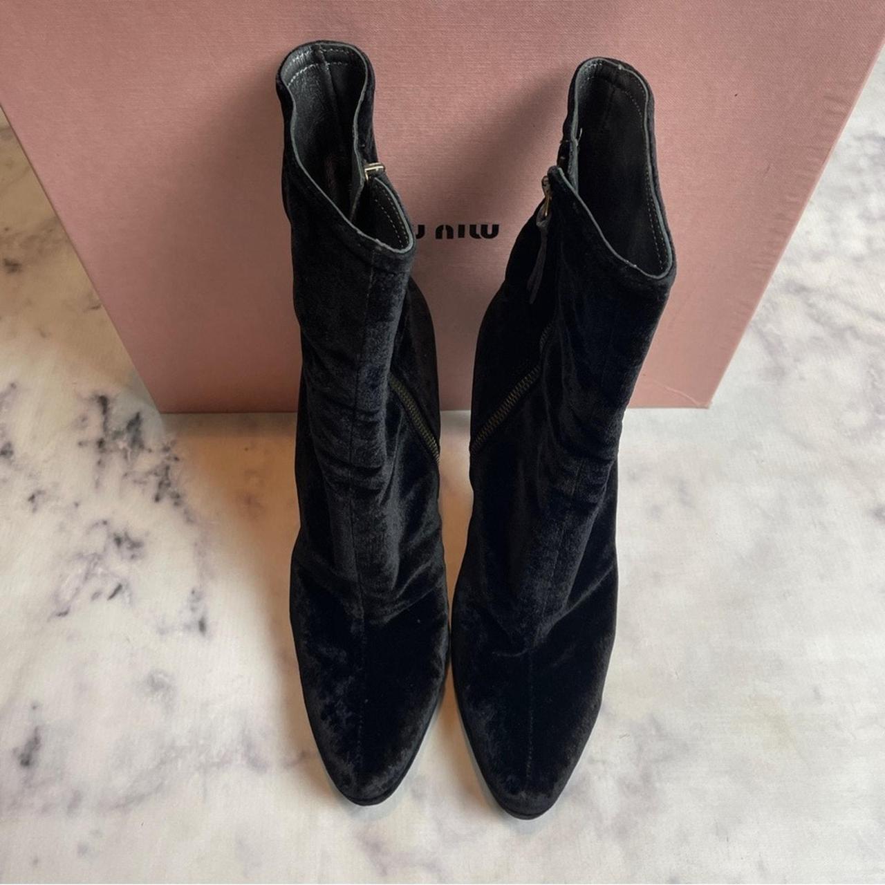 Miu Miu Women's Boots - Black - US 9.5 – Miu Miu … - image 3