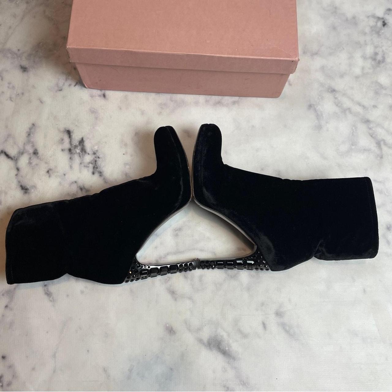 Miu Miu Women's Boots - Black - US 9.5 – Miu Miu … - image 7