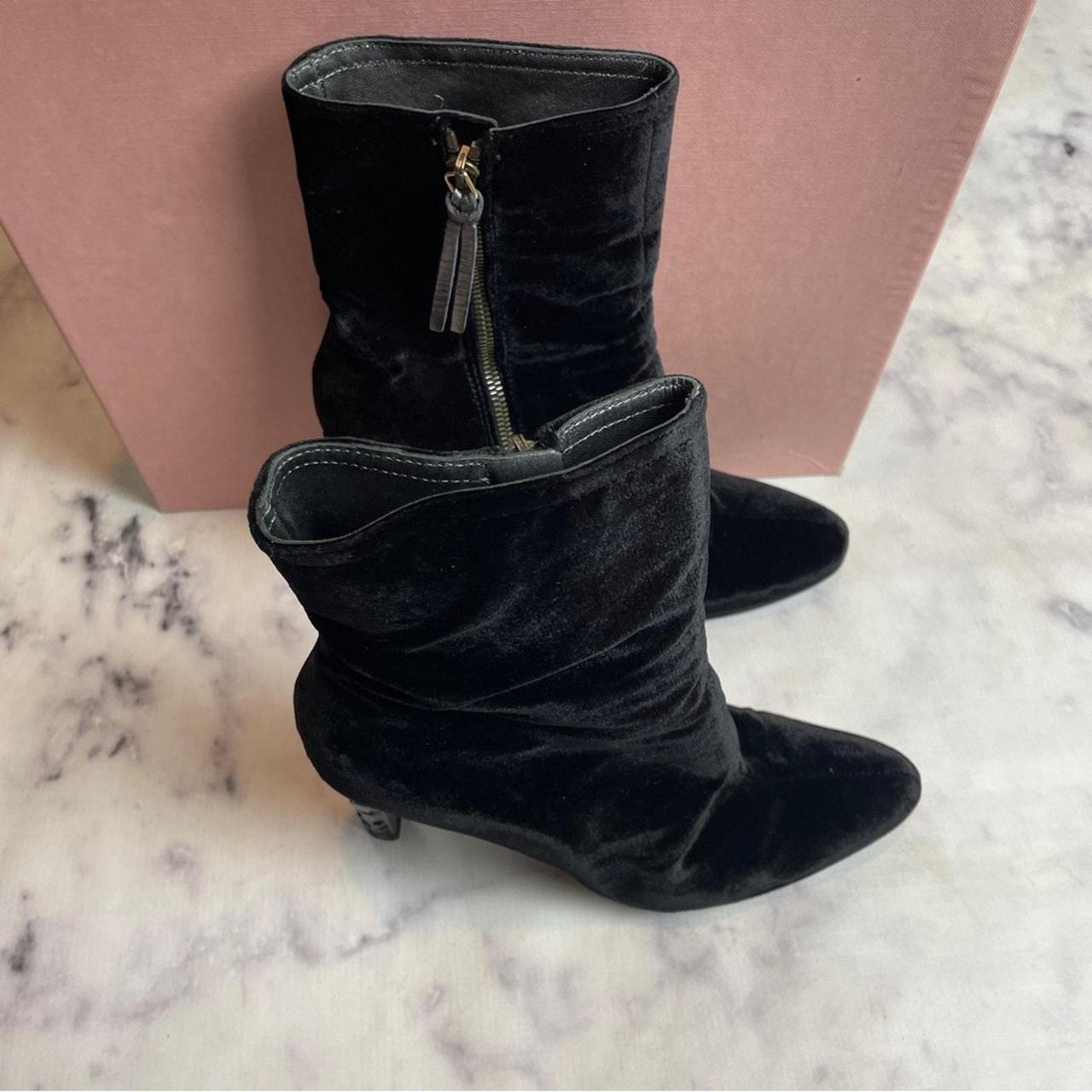 Miu Miu Women's Boots - Black - US 9.5 – Miu Miu … - image 2