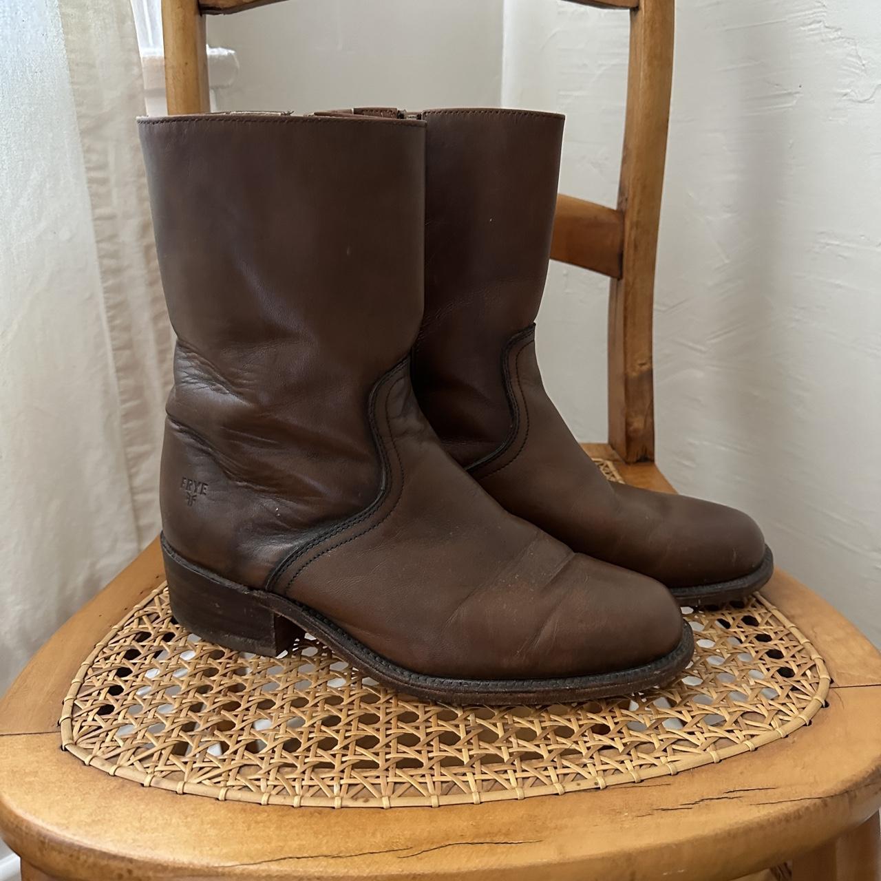 frye zipper boots