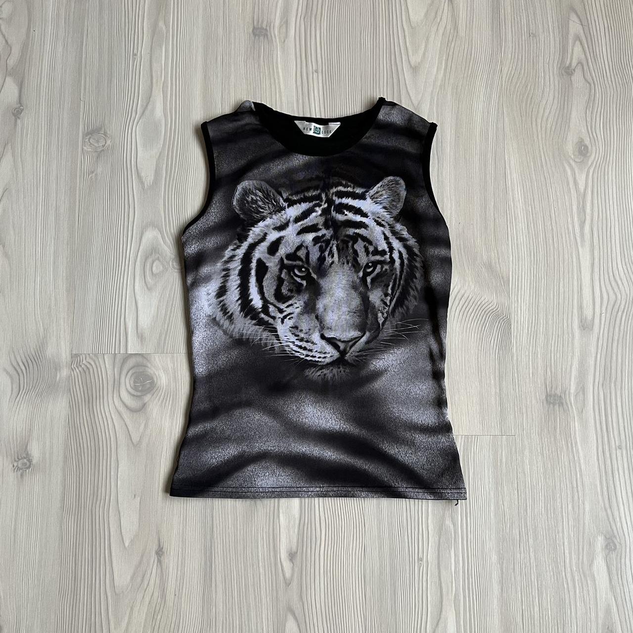 New Look Women's Black and White Shirt