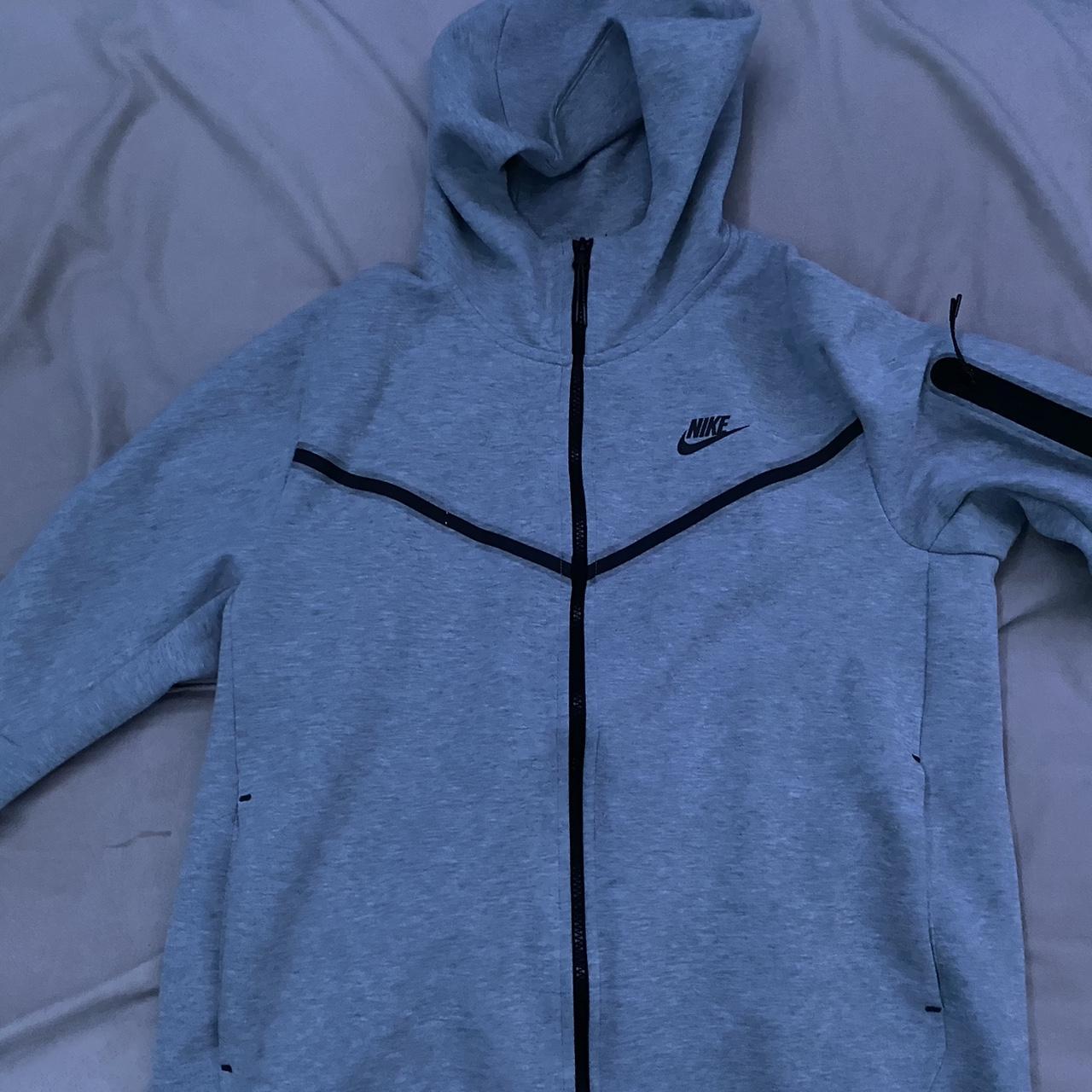 GREY NIKE TECH MENS LARGE GREAT CONDITION #nike... - Depop