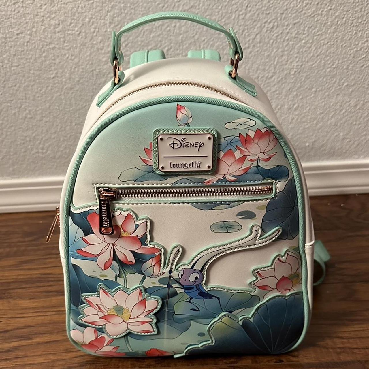 Disney Mulan Loungefly Mini Backpack No flaws,... Depop