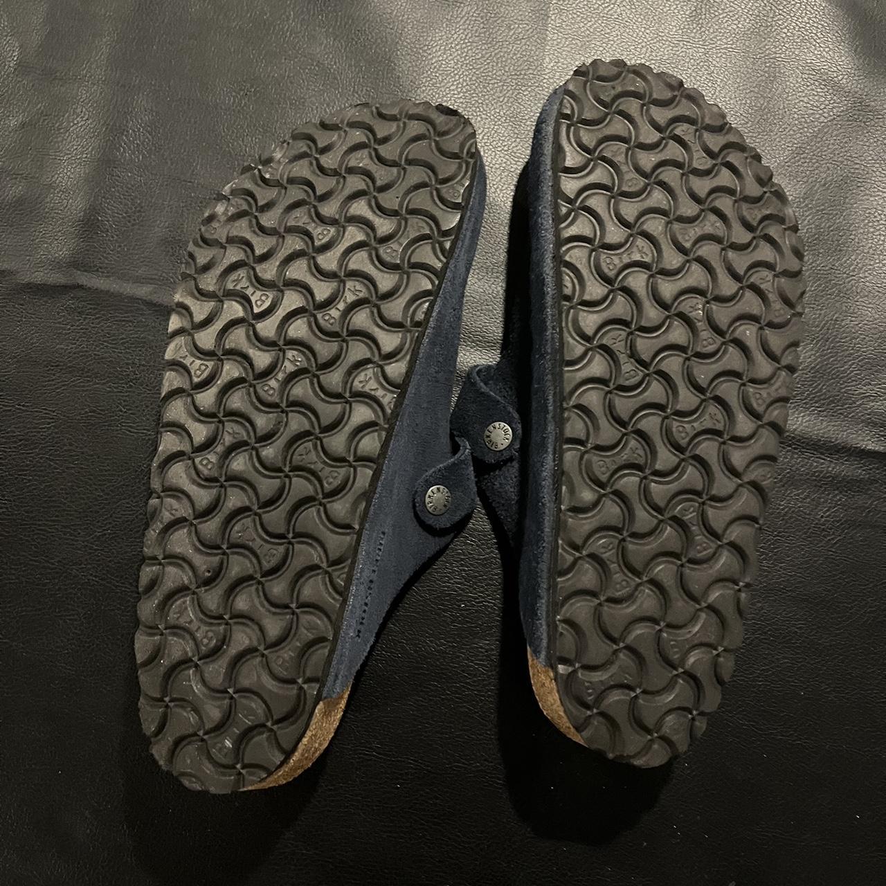 Navy blue Birkenstock Boston (size 9 (42)) regular... - Depop