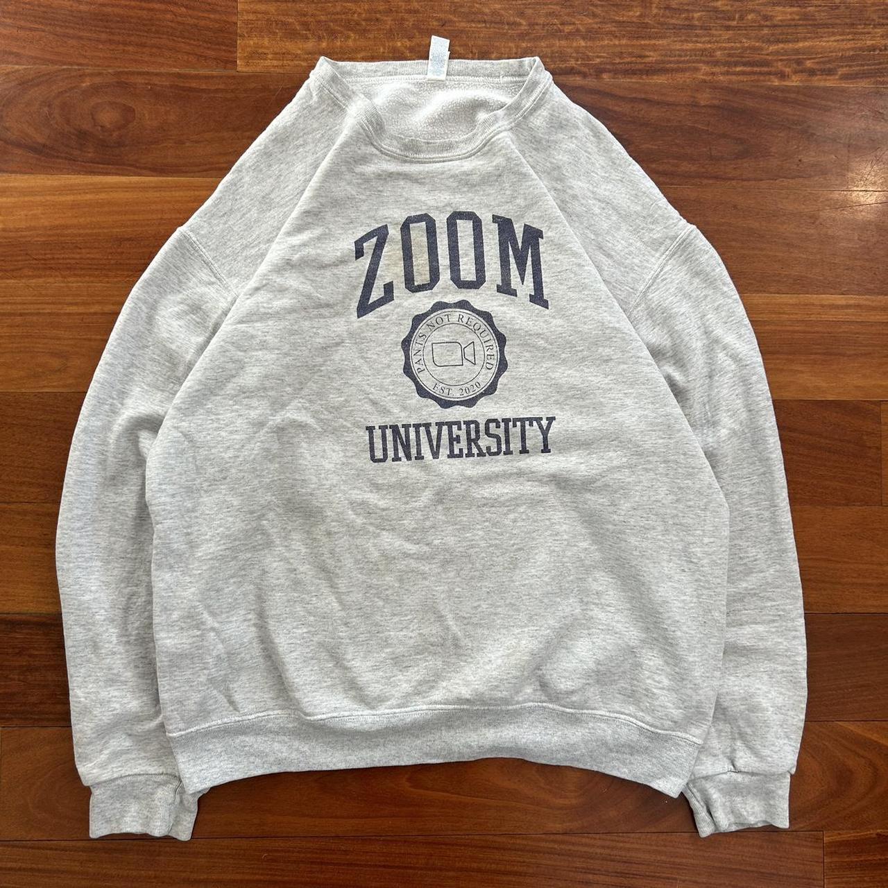 Zoom deals university sweatshirt