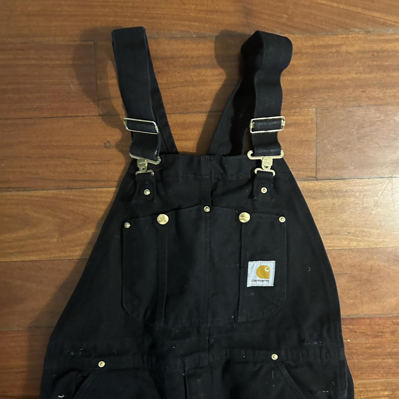 Carhartt double hot sale knee overalls