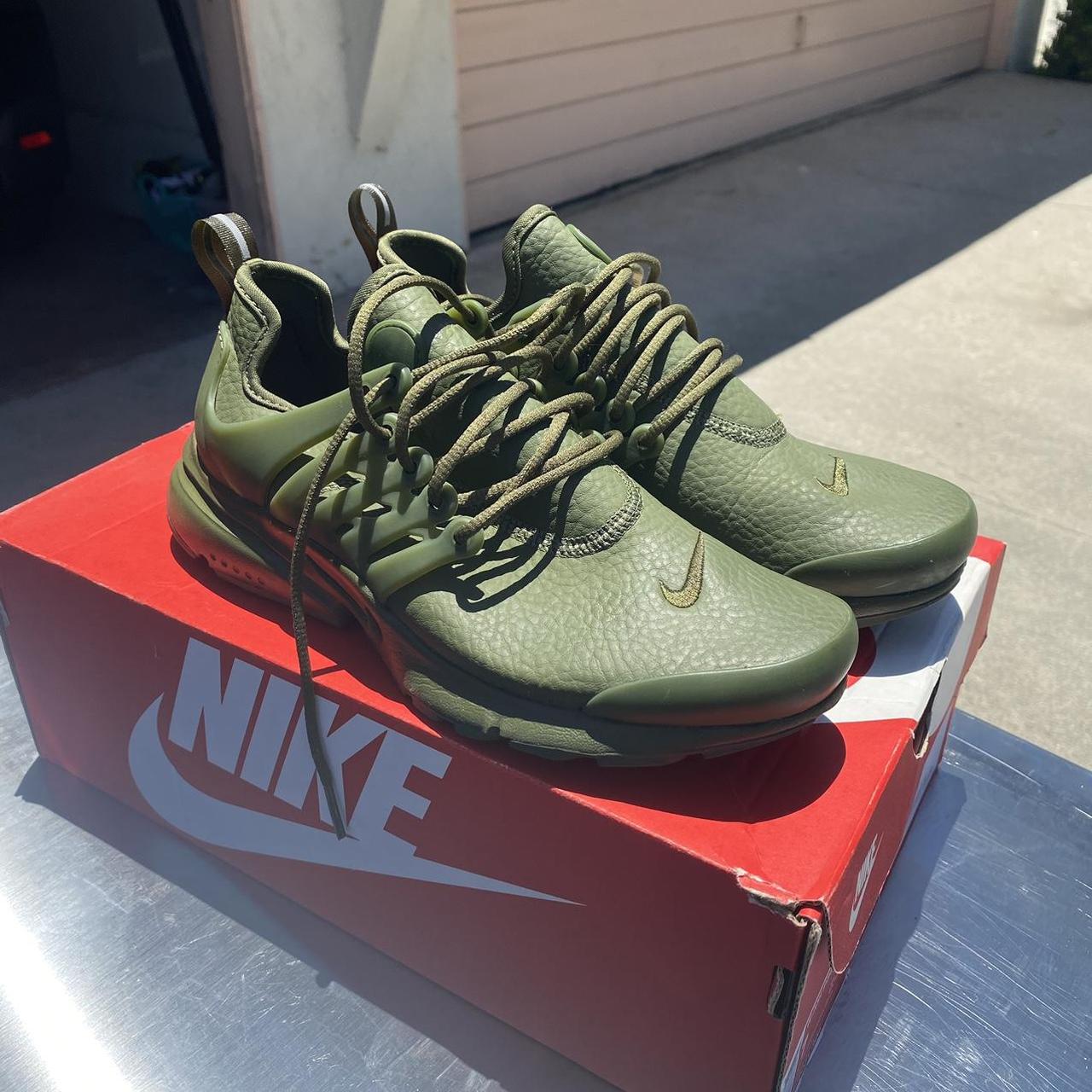 Women s Nike Air Presto Premium Legion Green. Depop