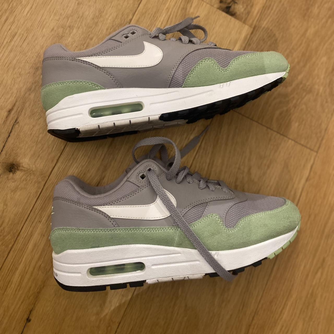 Nike Air Max 1 grey mint limited edition Size 6 Depop