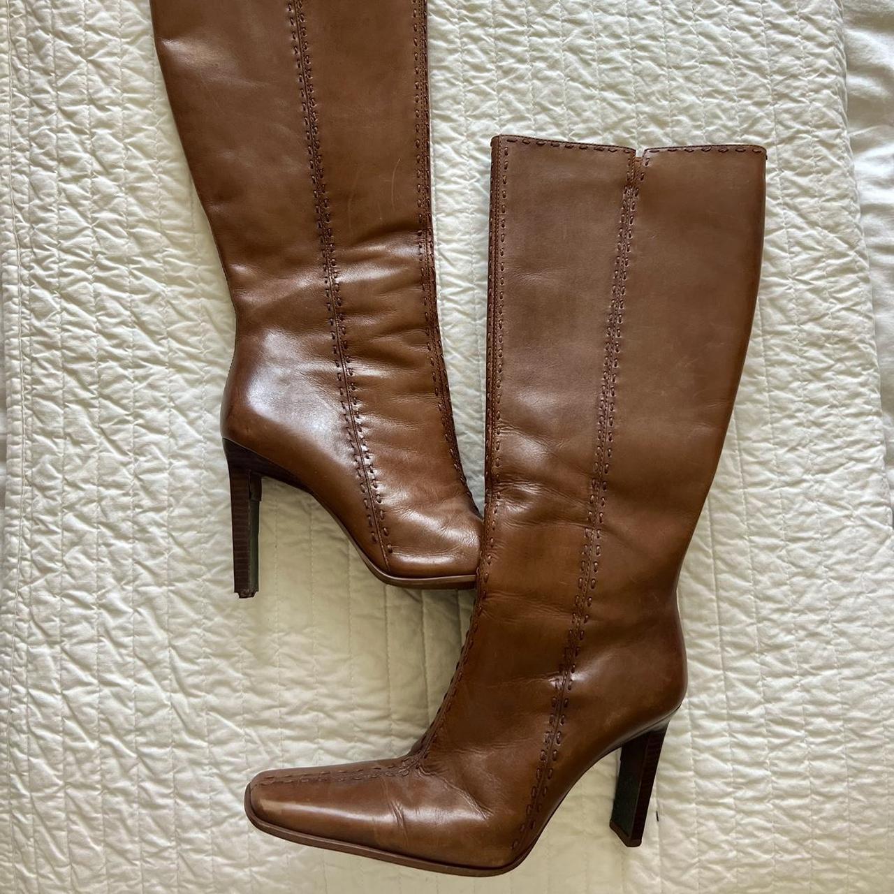 Leather Diba Boots - Depop