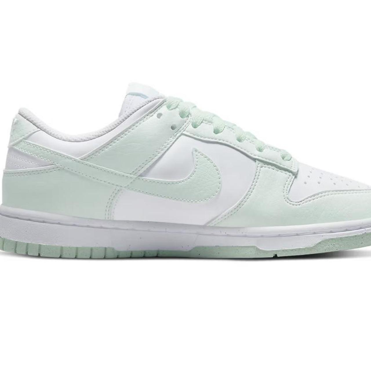 Mint green Nike dunk Low #nike #dunks - Depop