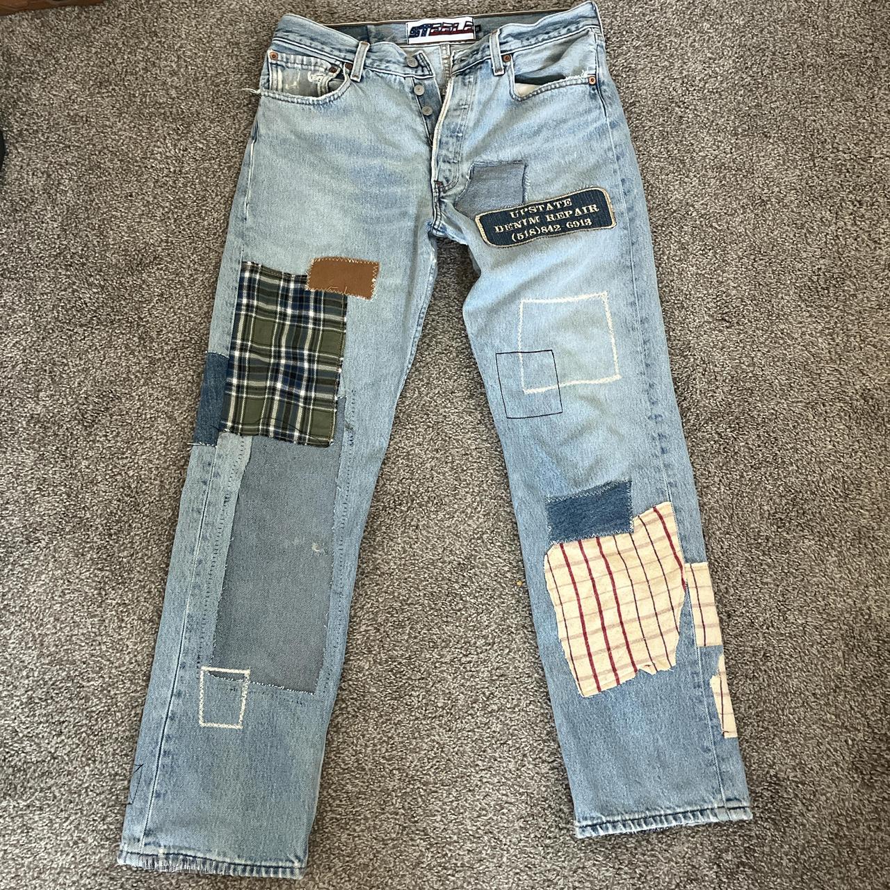 Supreme HR Giger double knee jean. Size 30, like new | Depop
