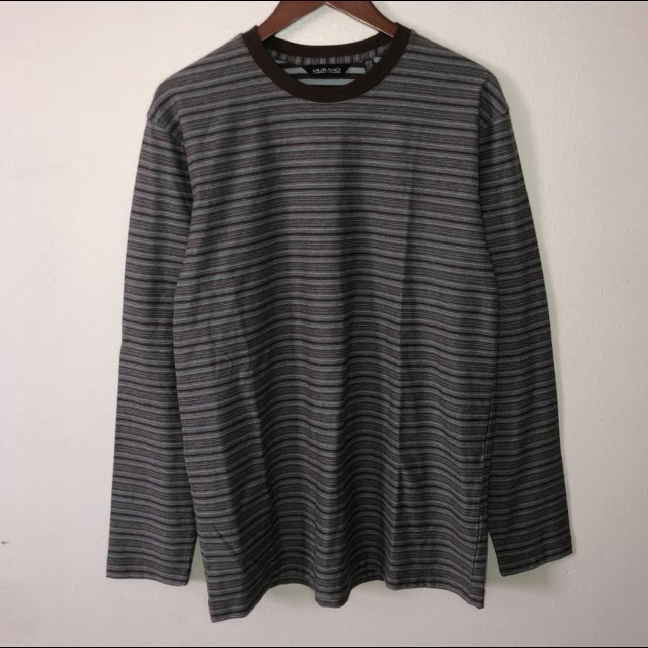 Ocean Pacific Men's Blue and Brown Sweatshirt