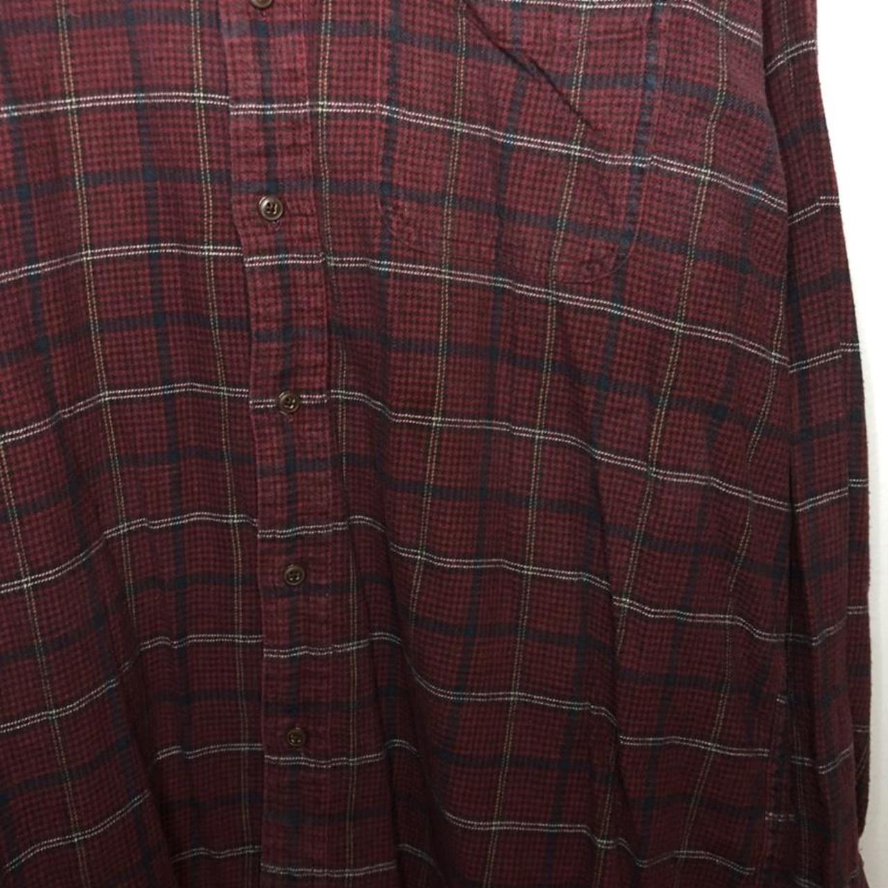 vintage 90’s ralph lauren chaps flannel •size:... - Depop