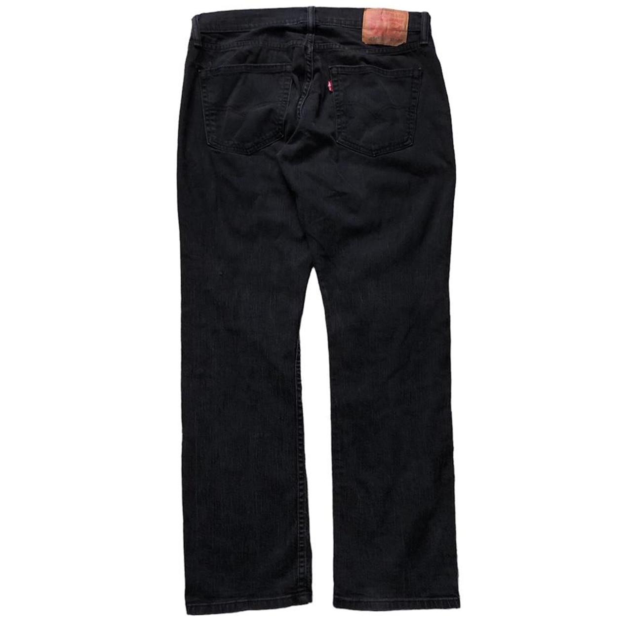 vintage levi’s 514 black jeans •size:... - Depop