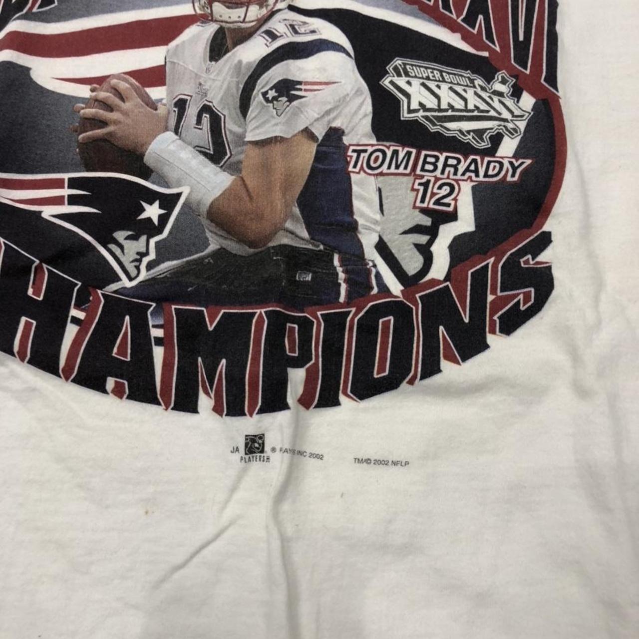 Tom Brady Patriots Jersey, NFL Players Inc., Men's XL - Depop