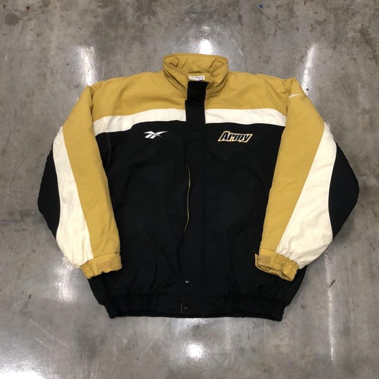 Reebok jacket on sale vintage gold