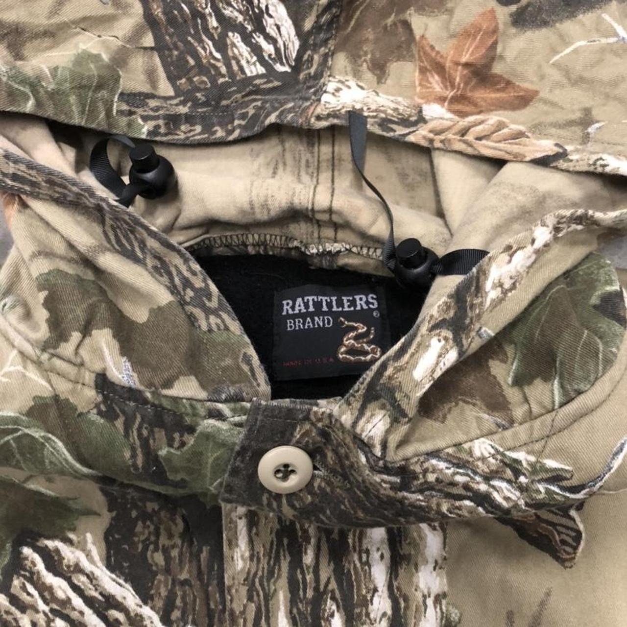 vintage 90's rattlers brand insulated realtree camo - Depop
