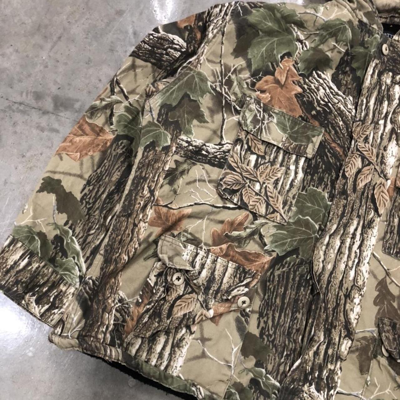 vintage 90's rattlers brand insulated realtree camo - Depop