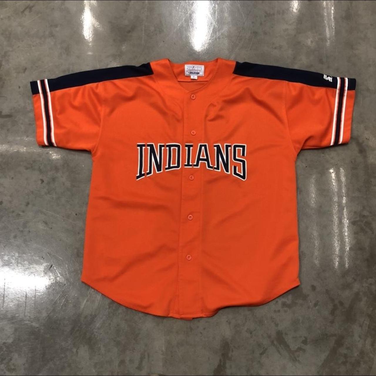 Vintage Cleveland Indians Jersey by Stater - Depop