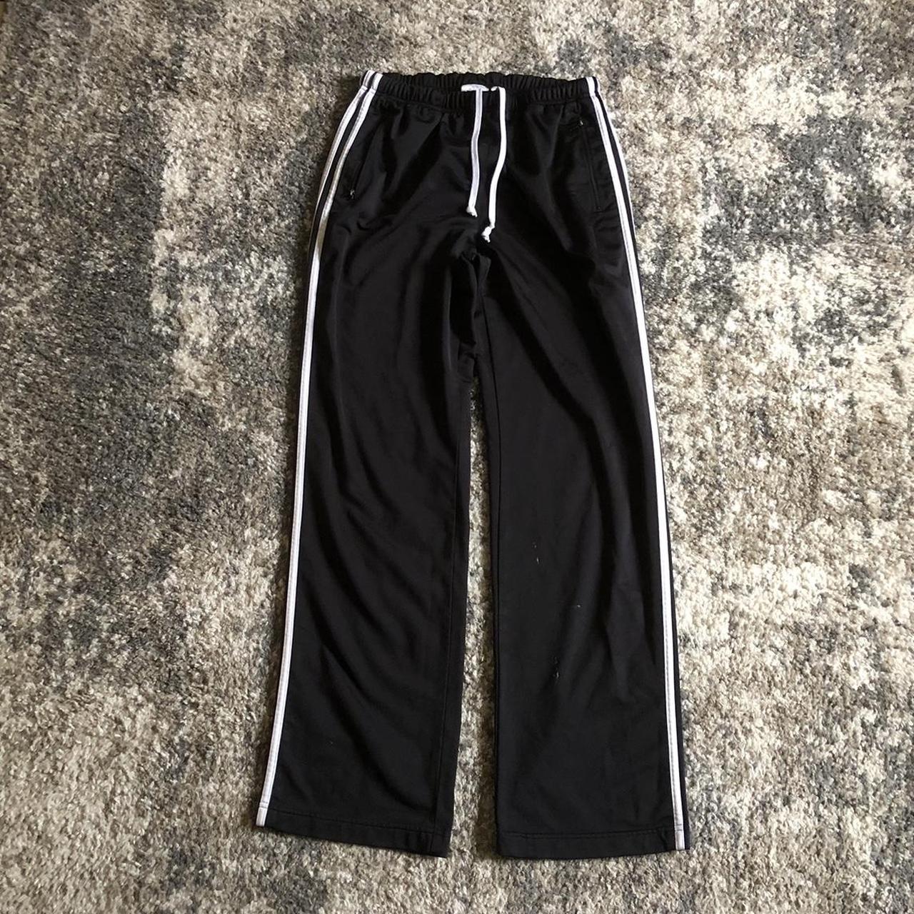 vintage early 2000’s adidas track pants •size:... - Depop