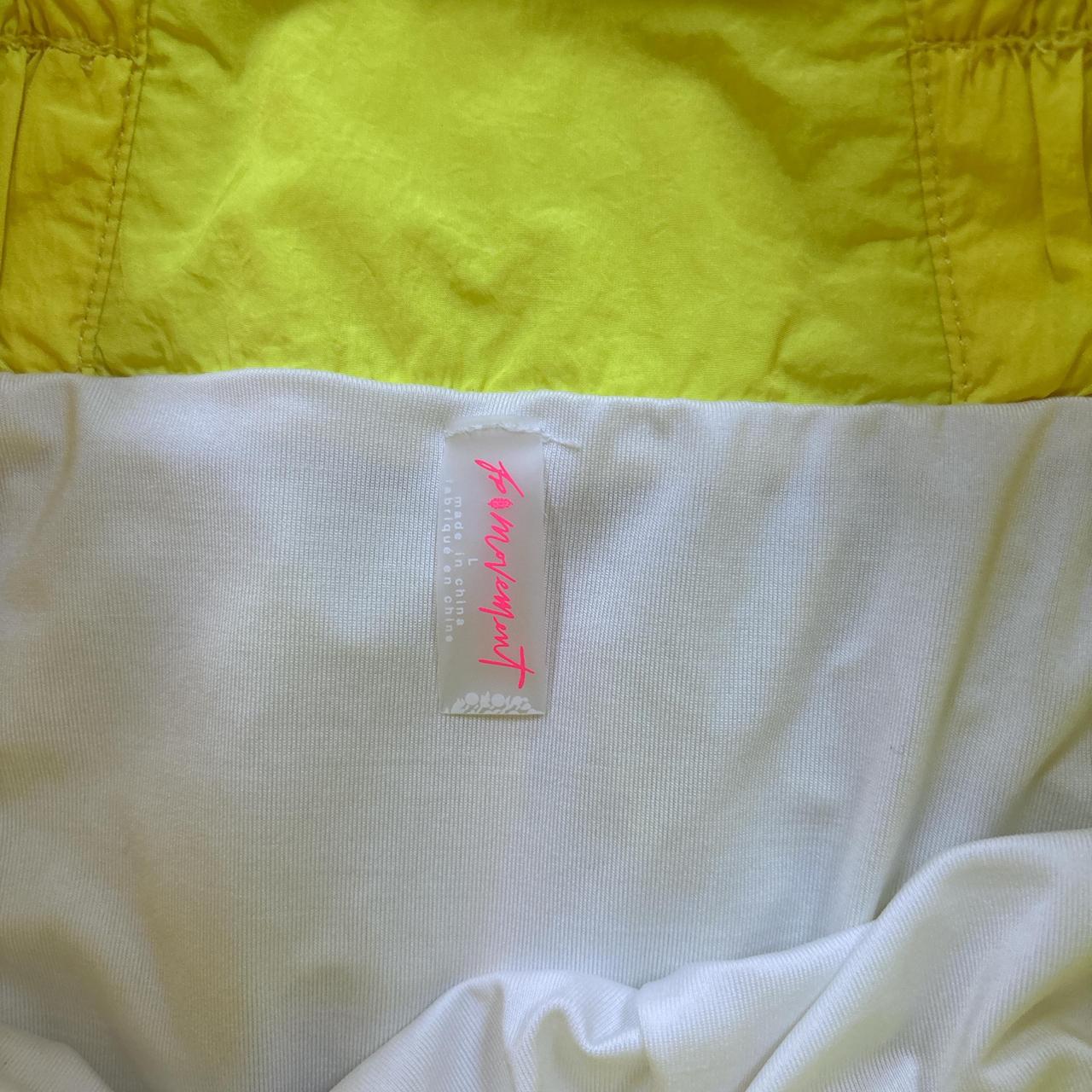 FP Movement Women's Shorts - Yellow - L – Free Pe… - image 3