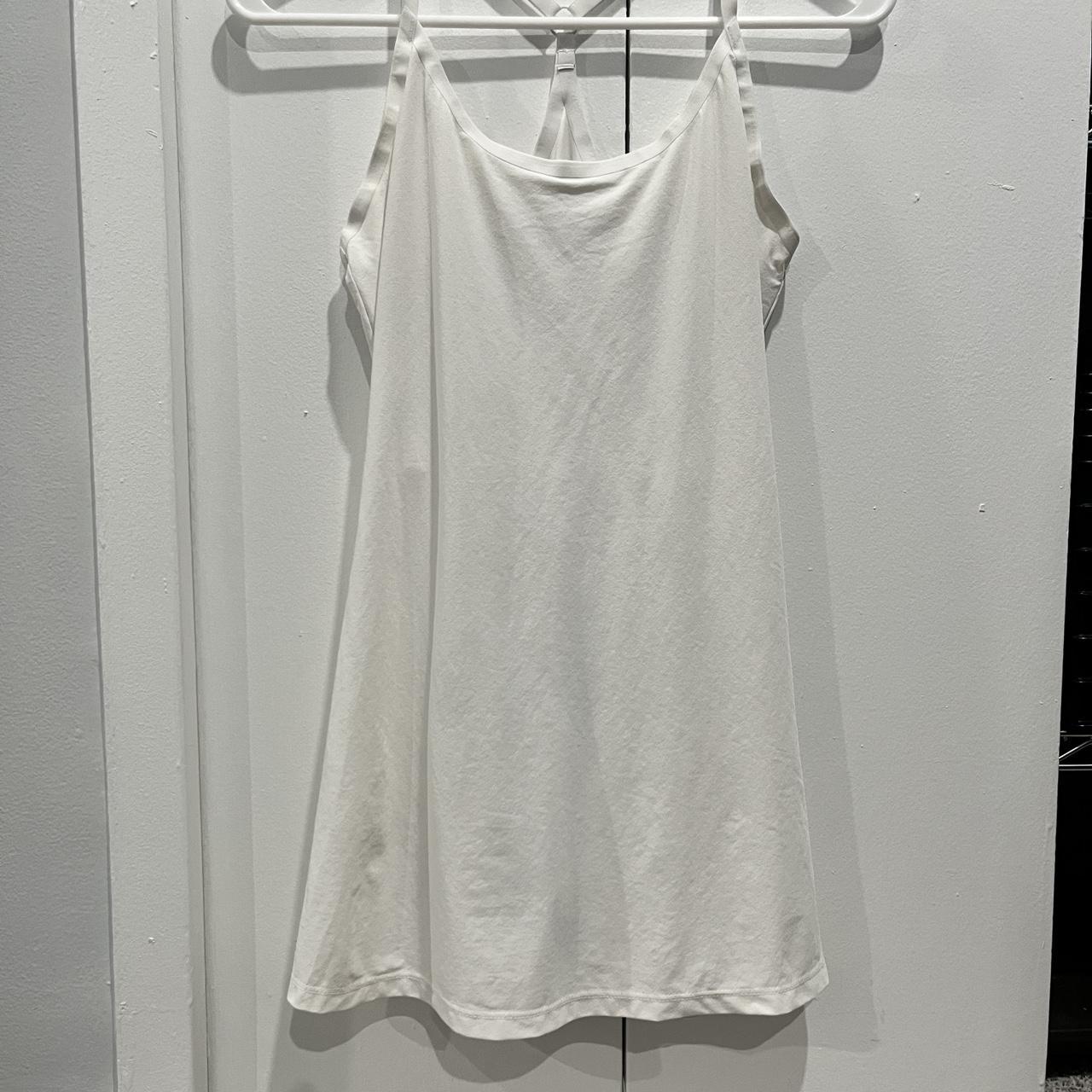 The exercise dress from outdoor voices in white. - Depop