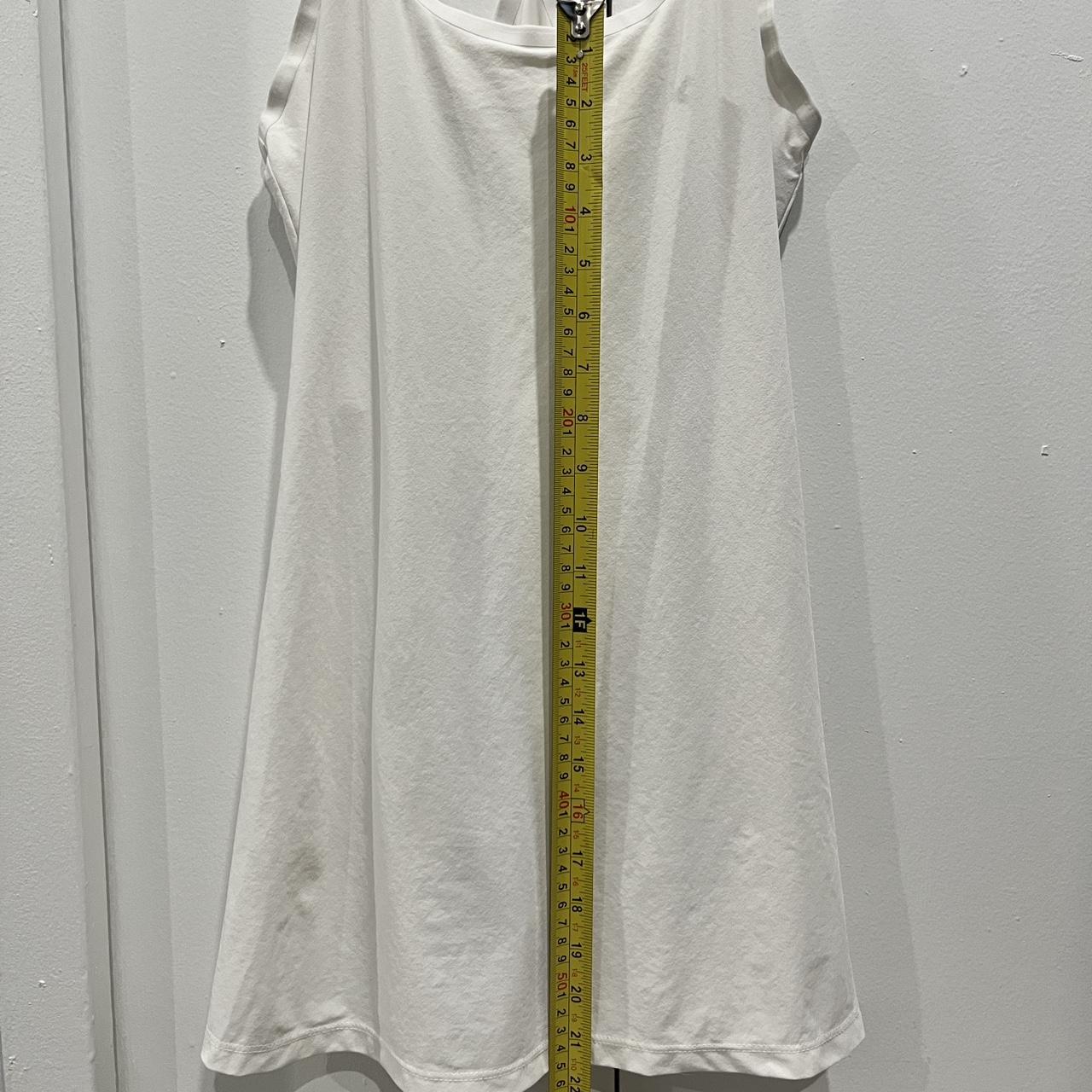 The exercise dress from outdoor voices in white. - Depop