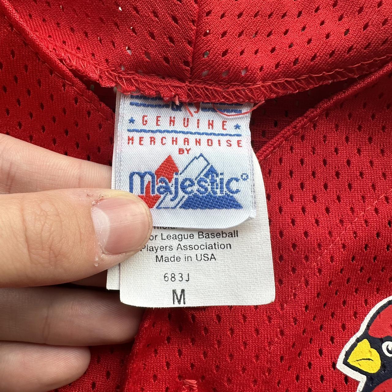 Majestic St. Louis Cardinals Jersey Size Small Red - Depop