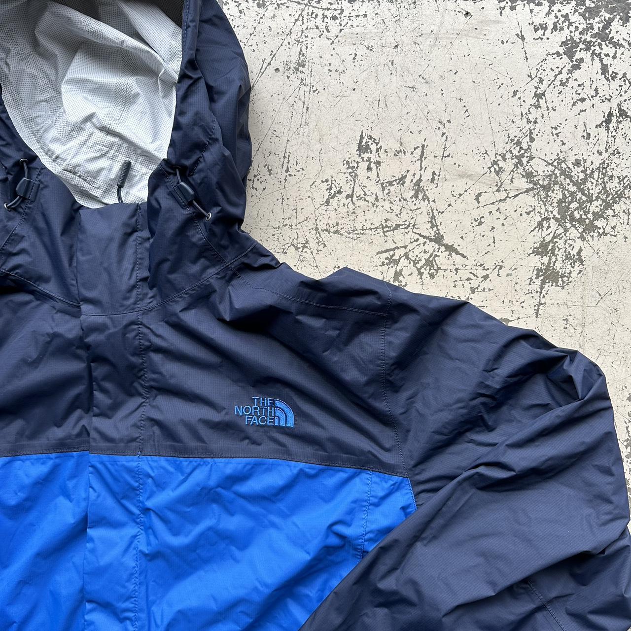 Blue Northface Zip Up, Size XXL #depop #vintage... - Depop