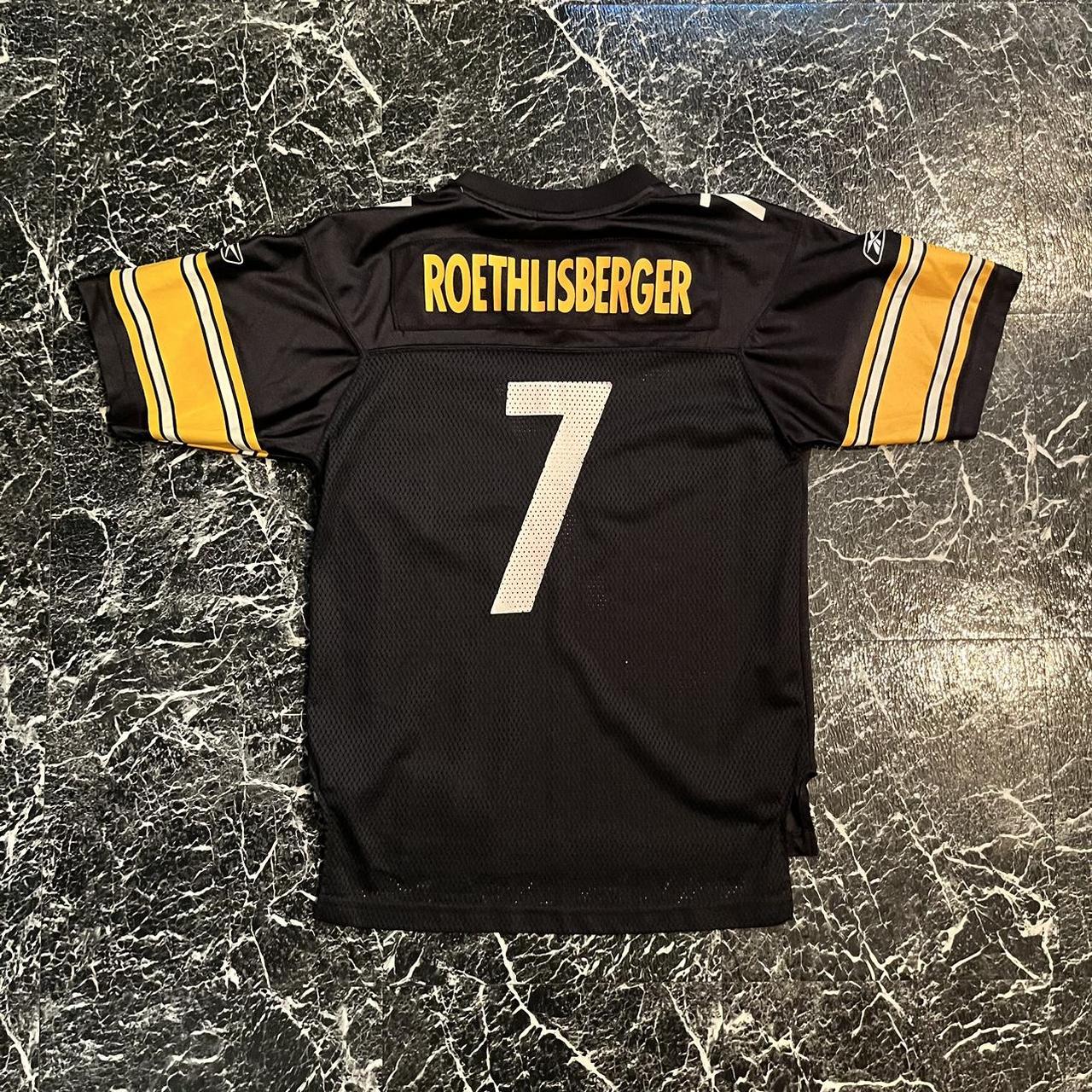 Reebok Ben Roethlisberger Pittsburg Steelers T-Shirt - Depop