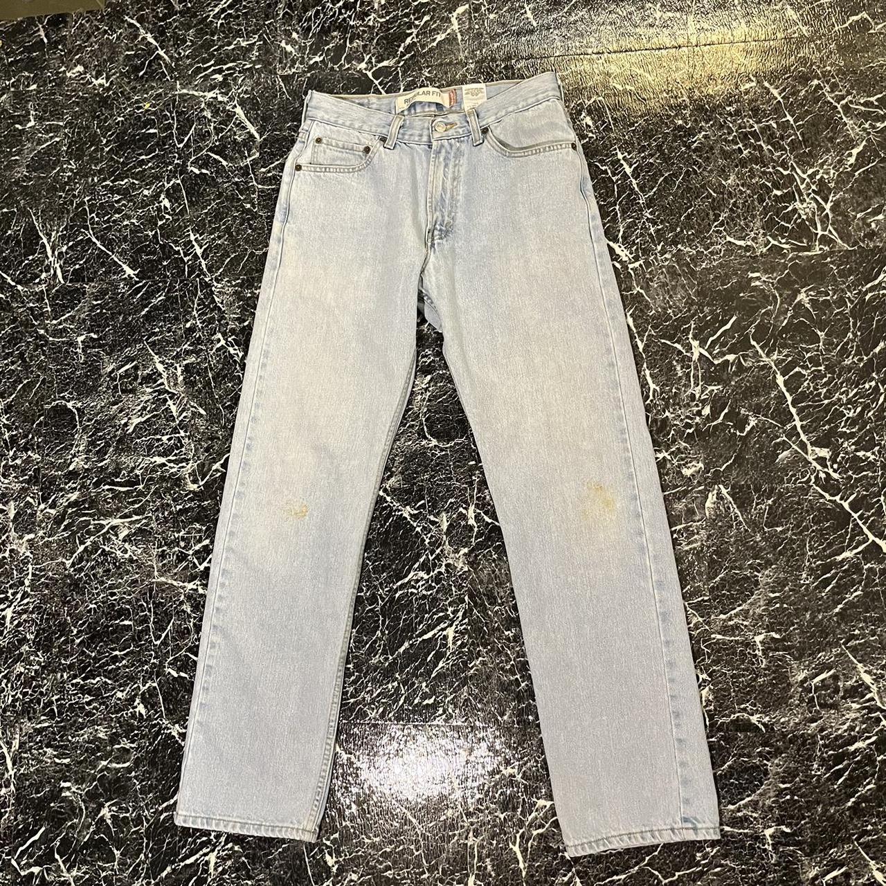 Levi’s 505 Denim Jeans Regular Fit 30x32 Slight... - Depop