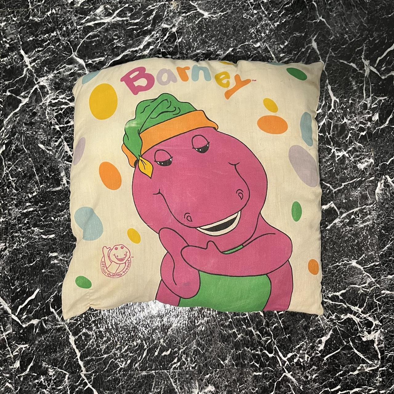 Vintage 1992 Barney Pillow #barney #vintGe... - Depop