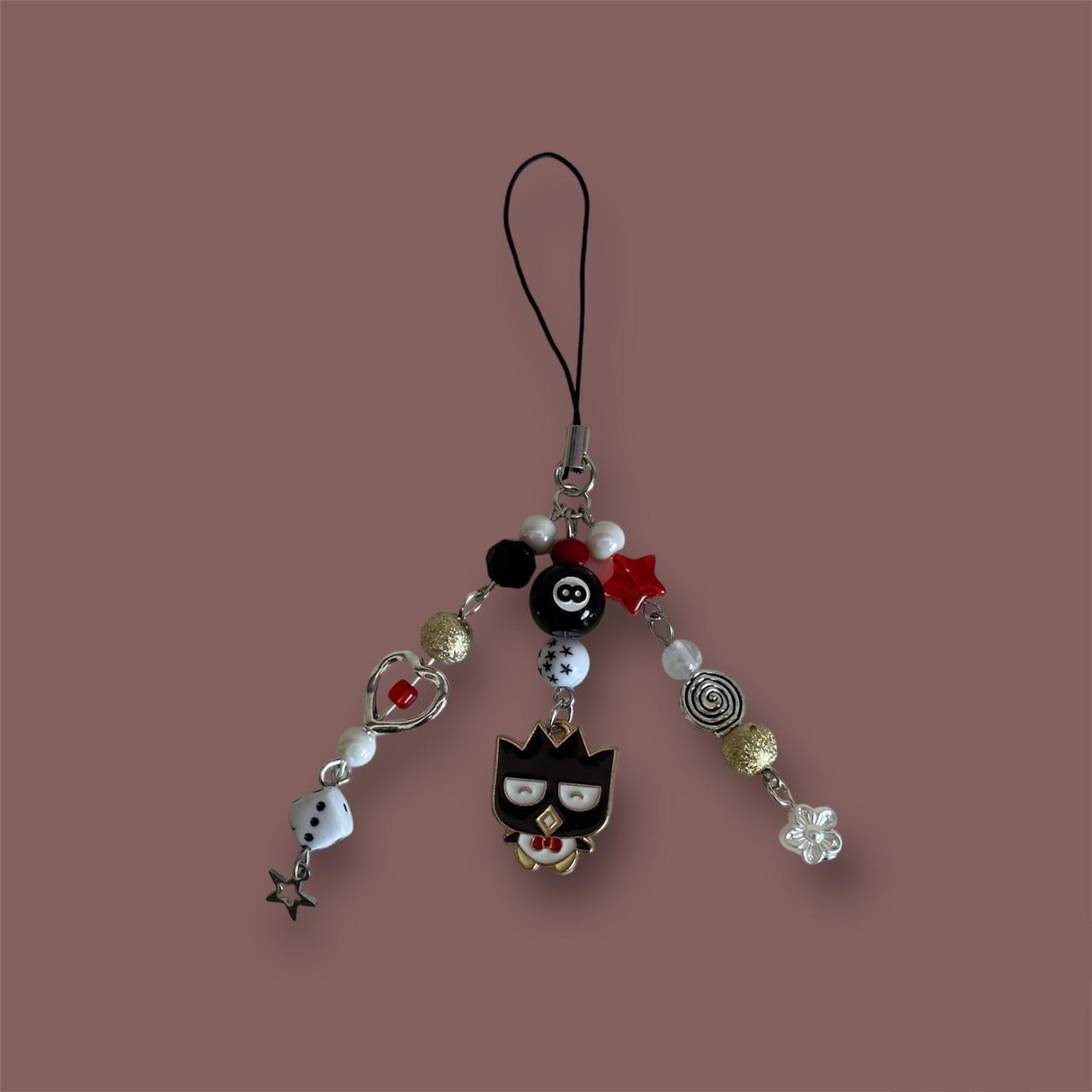 Handmade Badtz-maru Phone Charm!! Made with acrylic... - Depop