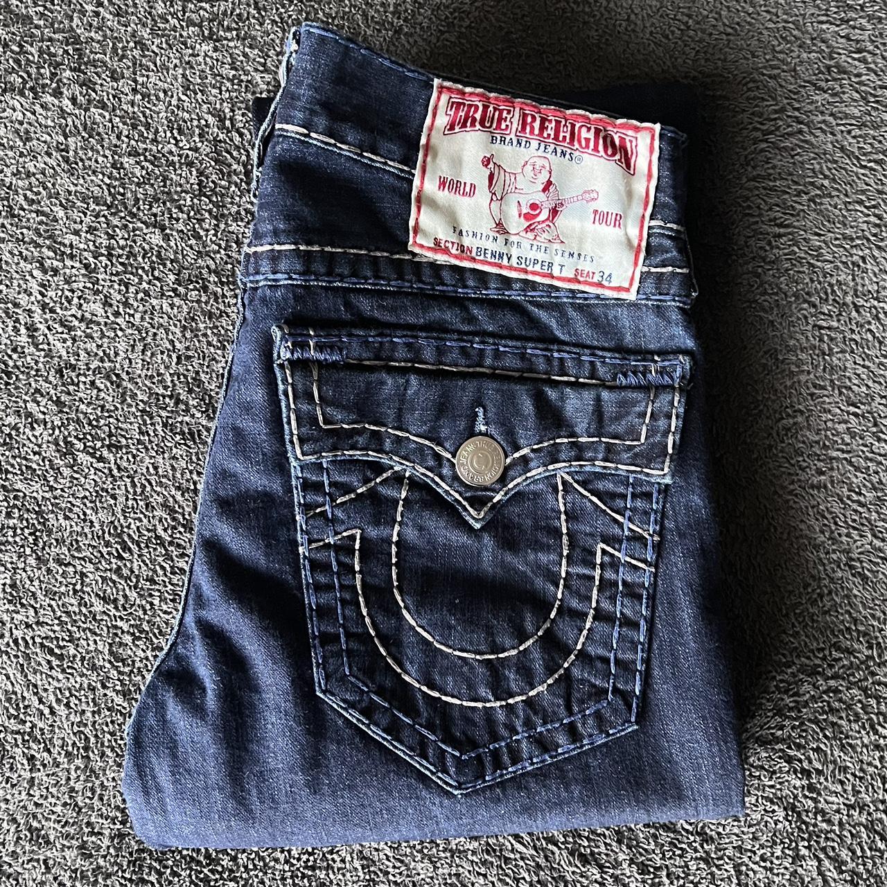 True Religion Jeans Size W30 L34 SECTION: Ricky | Depop