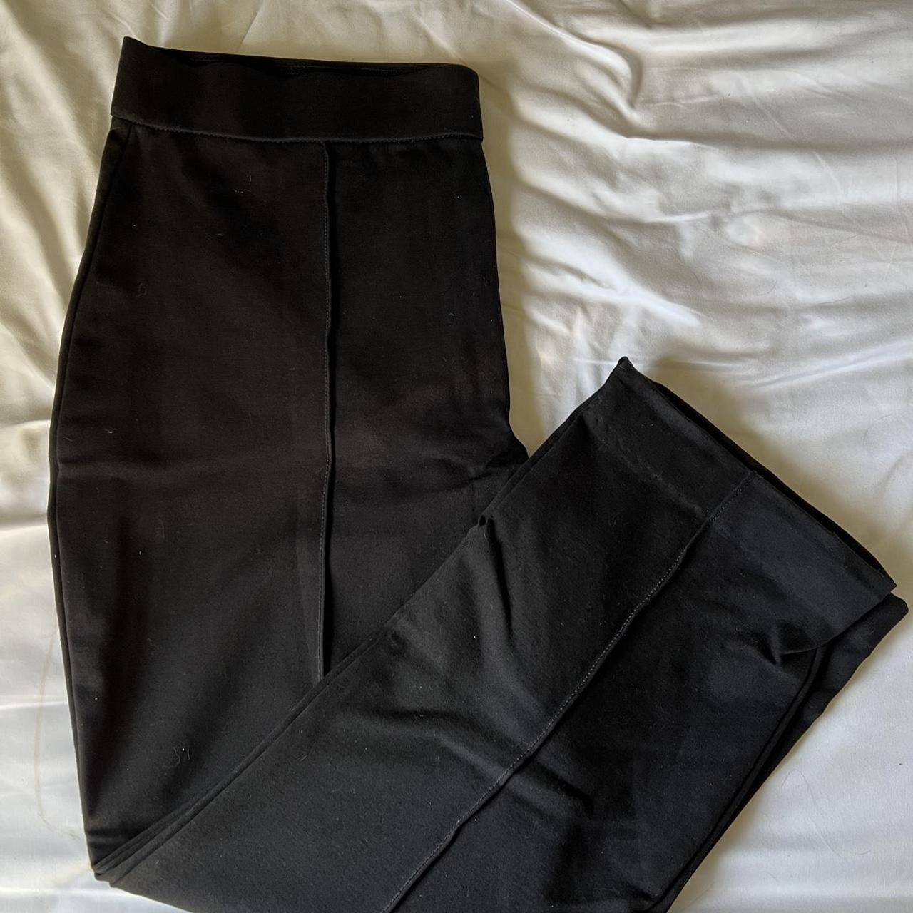 Christian Siriano Black Dress Pants. Size XXL, runs - Depop
