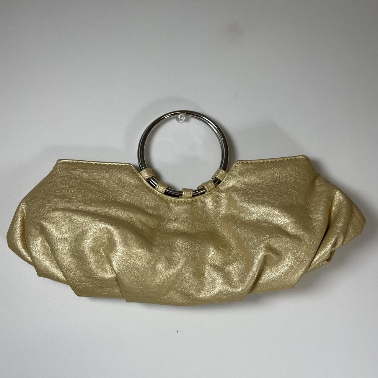 Vintage Rue 21 Gold Metallic Pochette Ring... - Depop