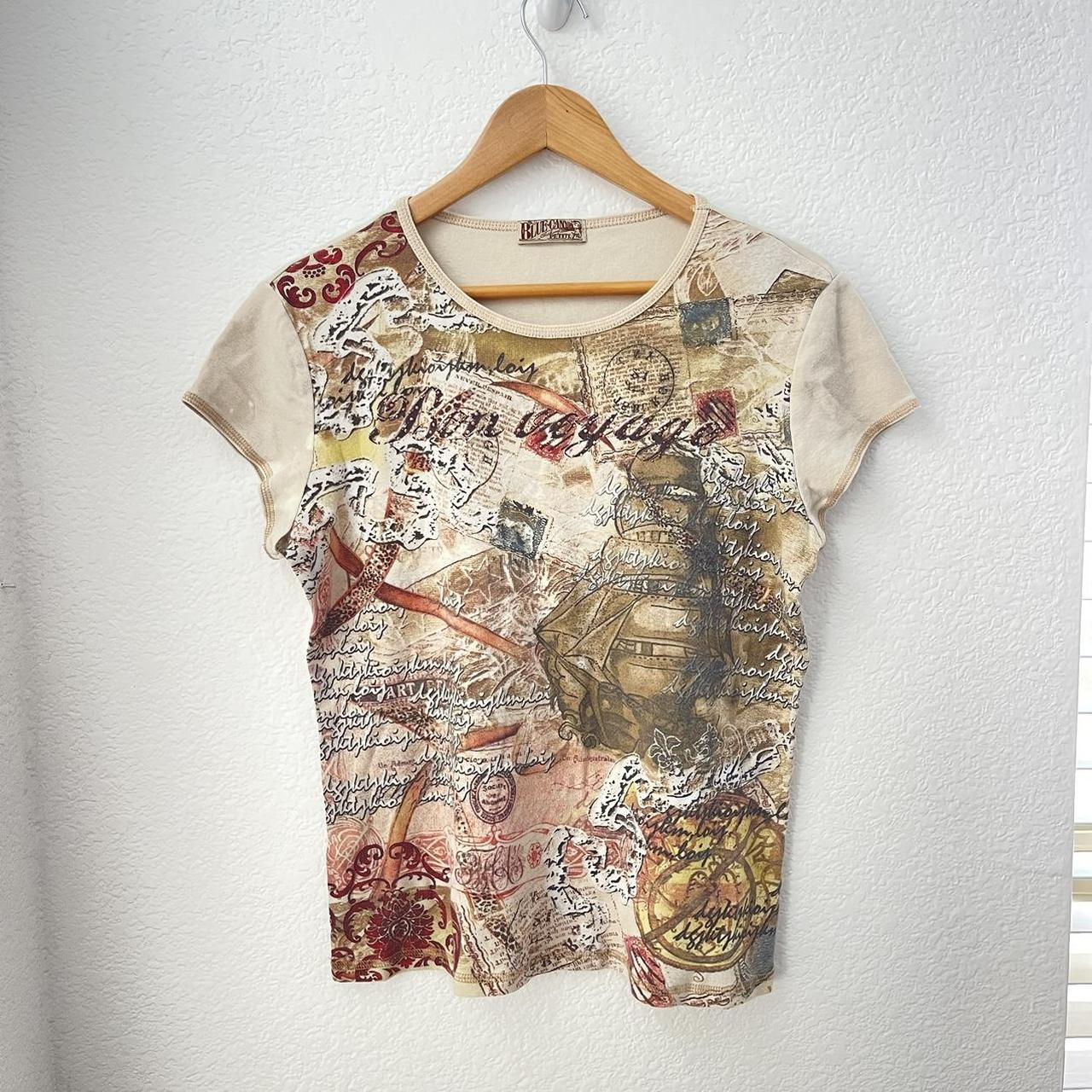 Y2k Blue Canyon Petite graphic tee Classic y2k tee... Depop