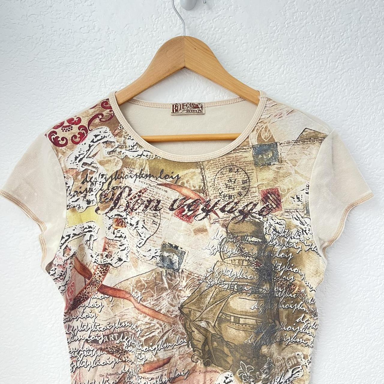 Y2k Blue Canyon Petite graphic tee Classic y2k tee... Depop