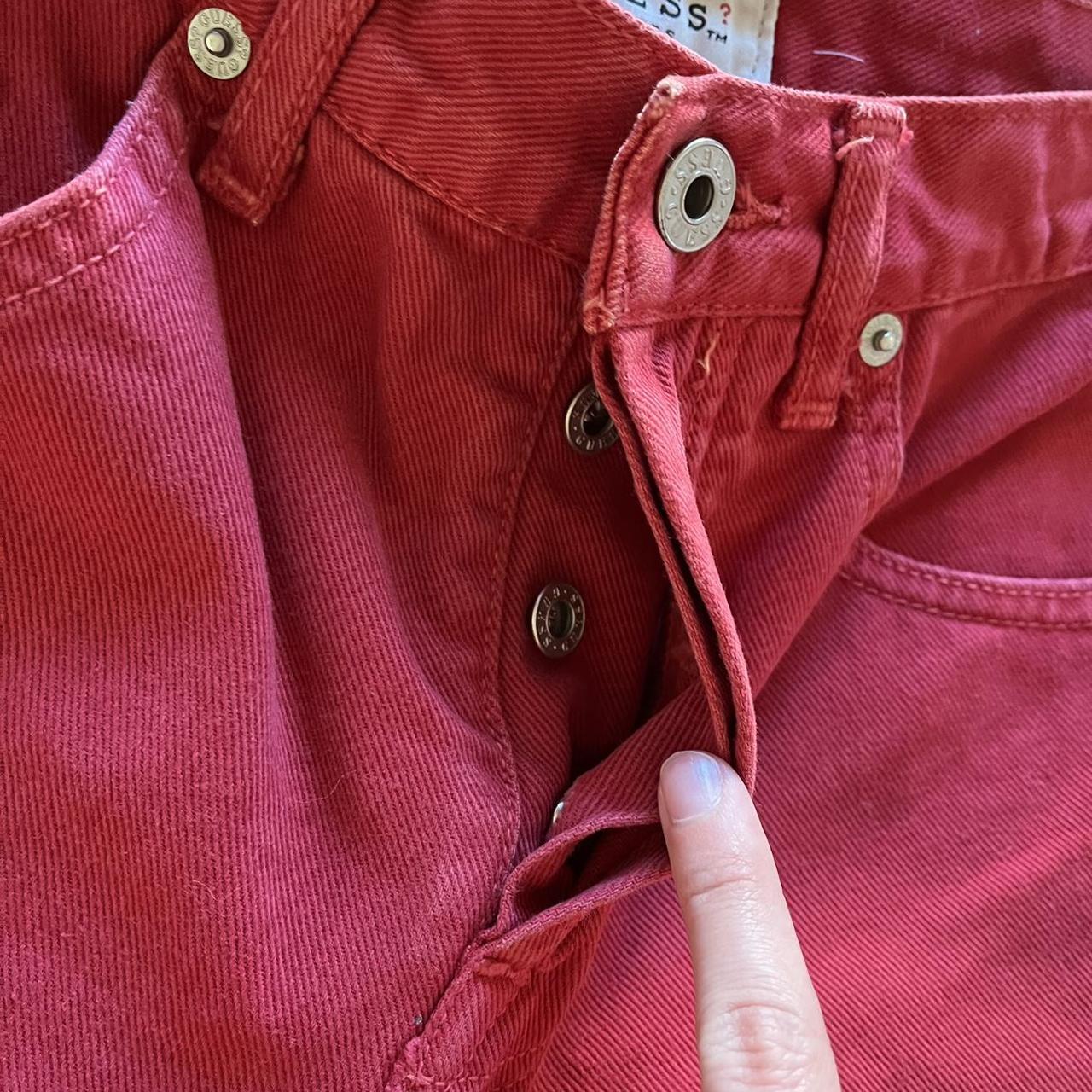 Women's Red Shorts Depop