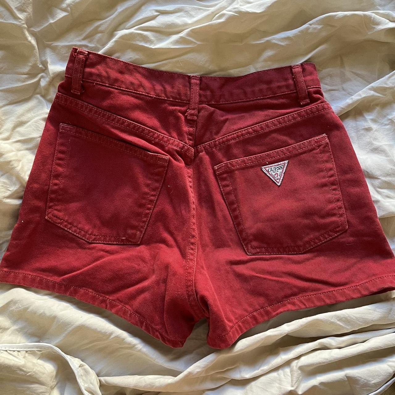 Women's Red Shorts Depop