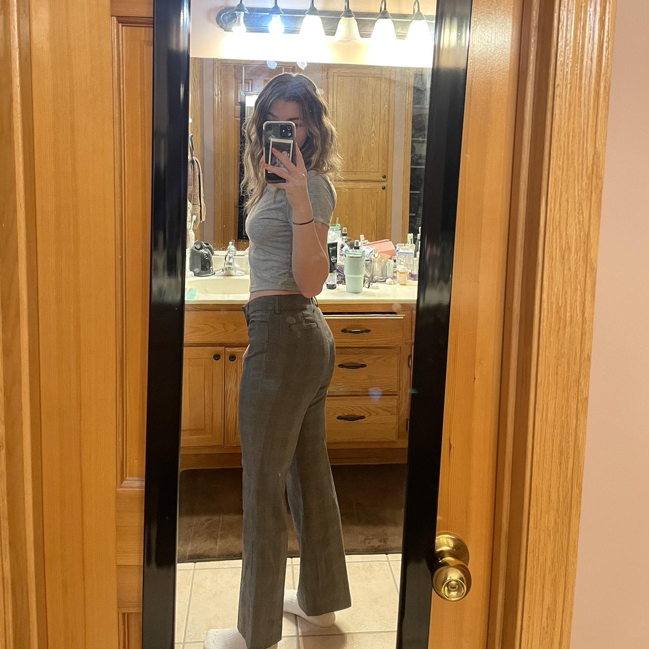 Gap Wide Leg Patterned Pants