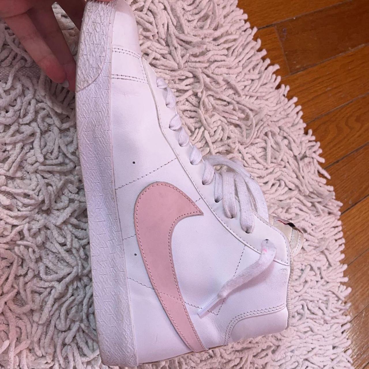 womens pink nike blazers