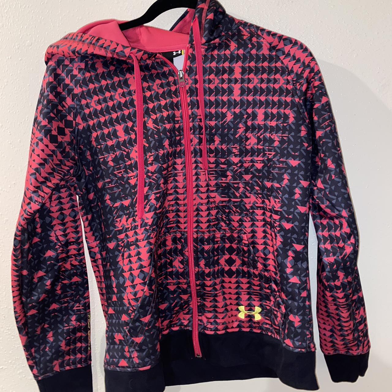 semifitted Under Armour zip up jacket Depop