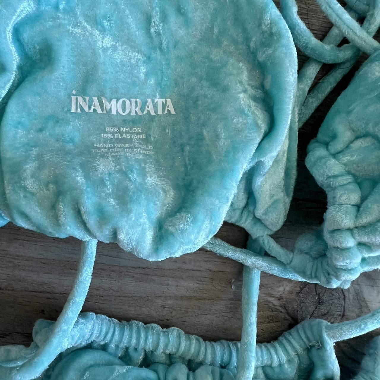 Inamorata Women's Blue Bikinis-and-tankini-sets | Depop