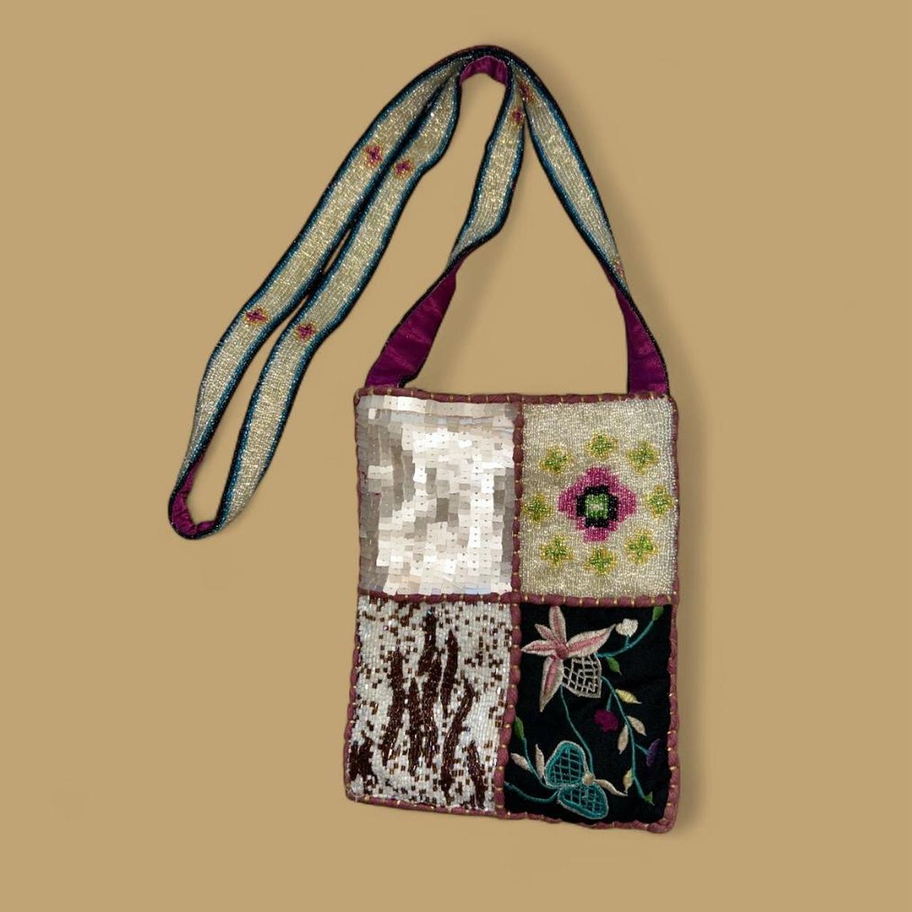 Women's Bag - Multi – Unique patchwork sequin bag… - image 1