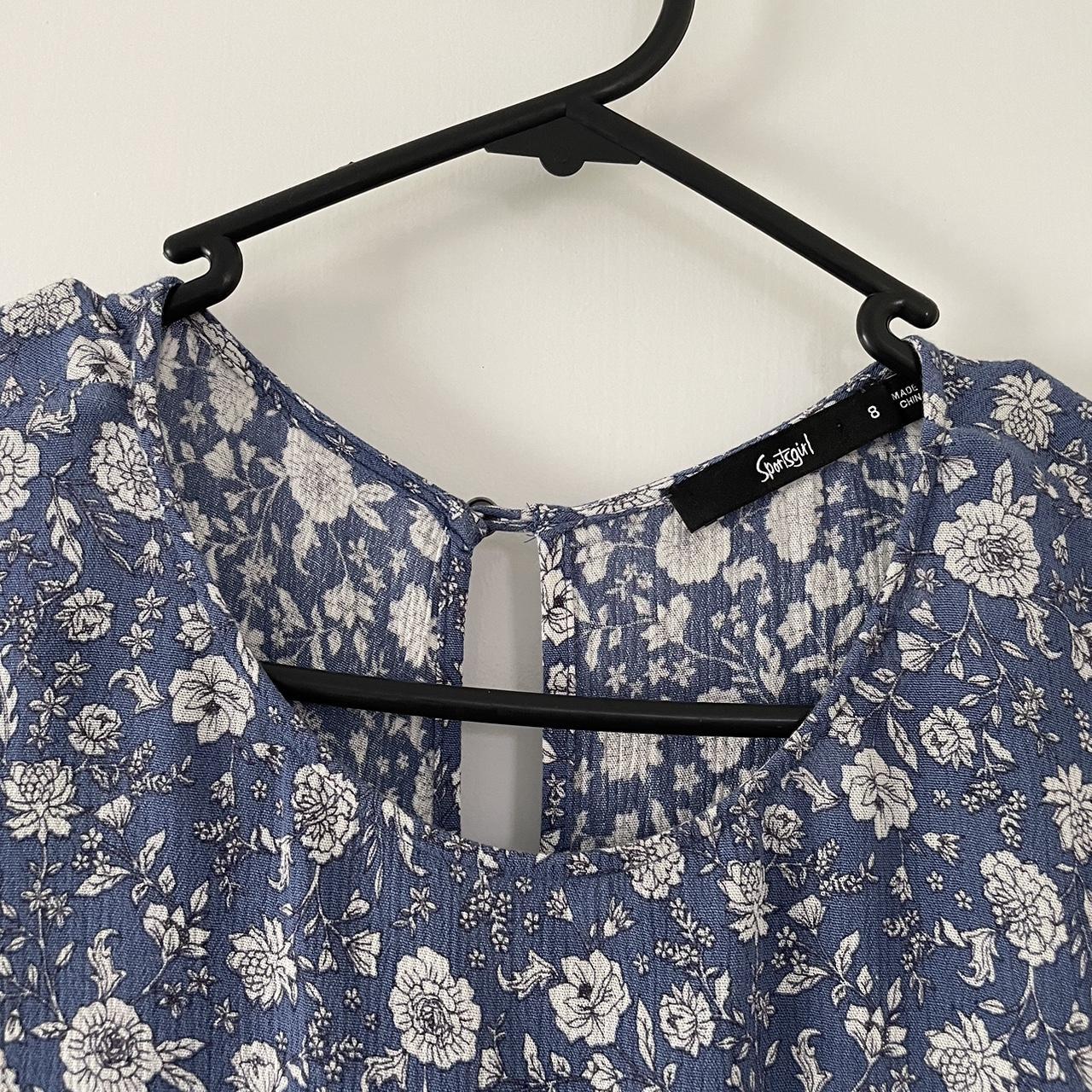 Sportsgirl Long Sleeve Floral Summer Dress Size... Depop