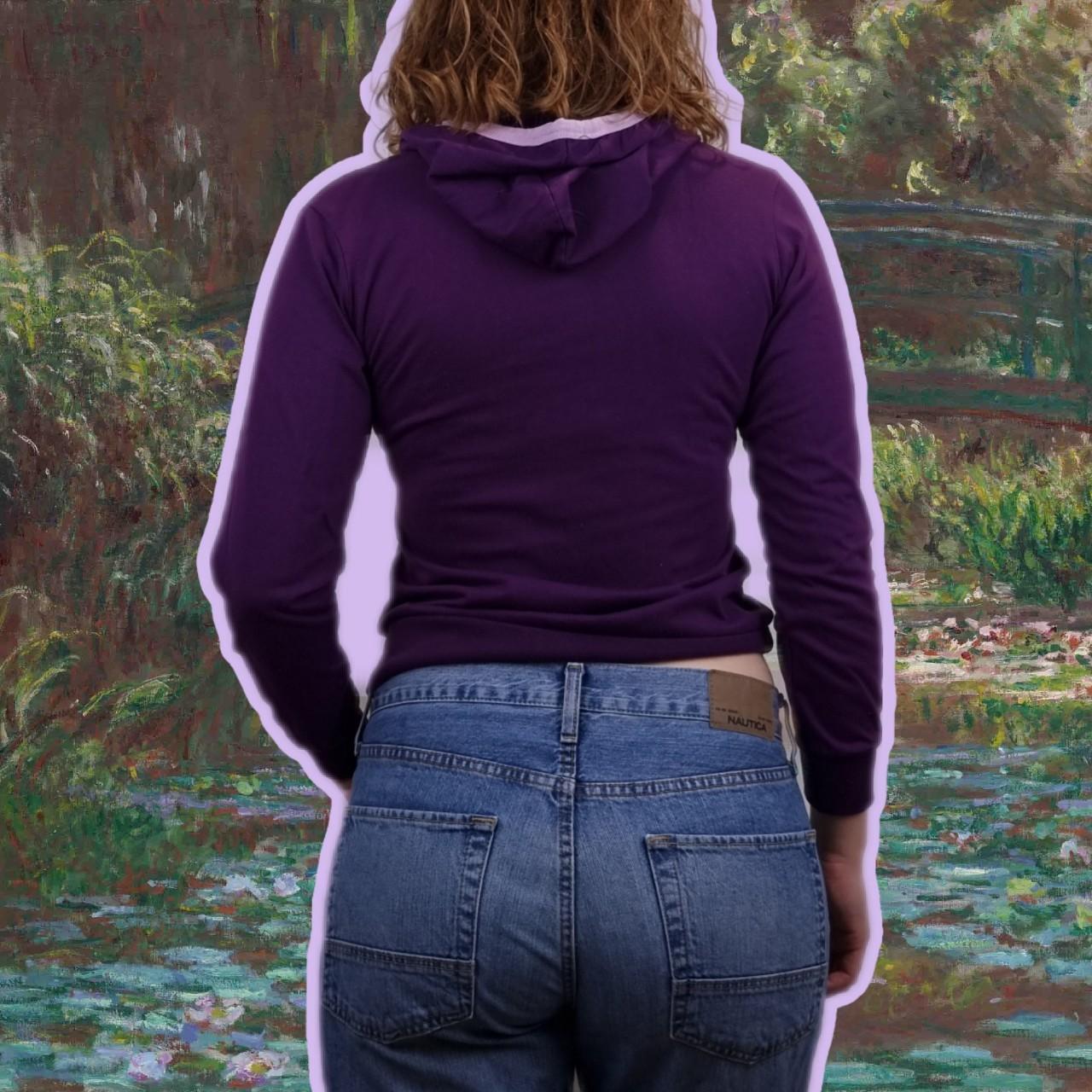 Playboy Men's Pink and Purple Hoodie Depop