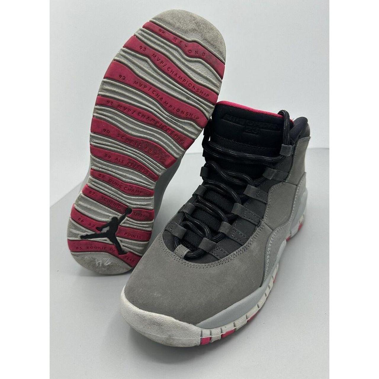 Nike Air Jordan 10 Retro Shoes DRK deals Smoke Grey/rush Pink 487211-006 US 5.5Y