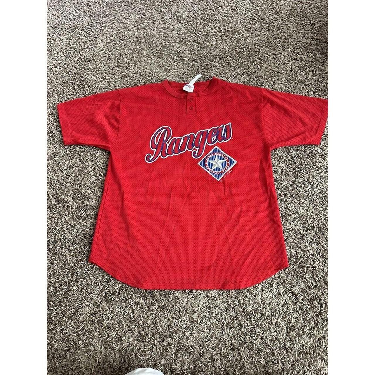 Texas Rangers Jersey hotsell Shirt (XXL)