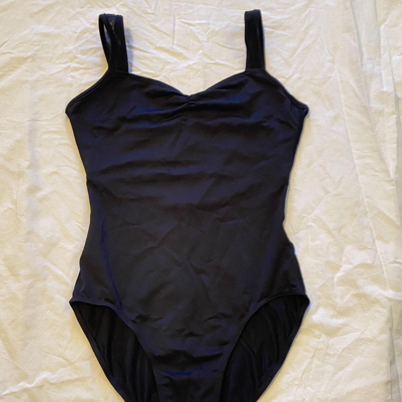 Black sodanca ballet leotard size small/medium. Mesh... - Depop